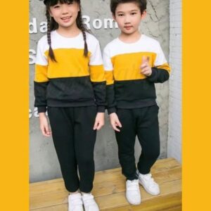 1 Pair Children Cool Tracksuit