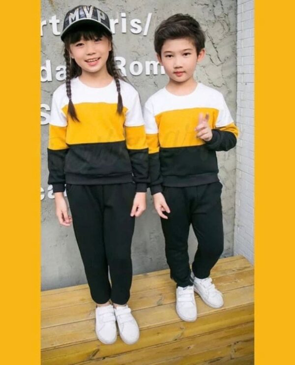 1 Pair Children Cool Tracksuit