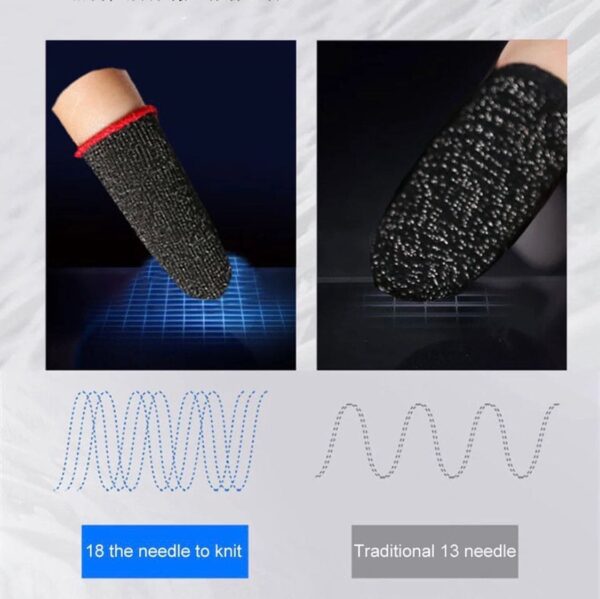 1 Pair Finger Sleeves For Gaming - Image 3