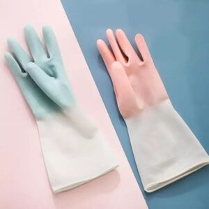 1 Pair Silicone Cleaning Gloves