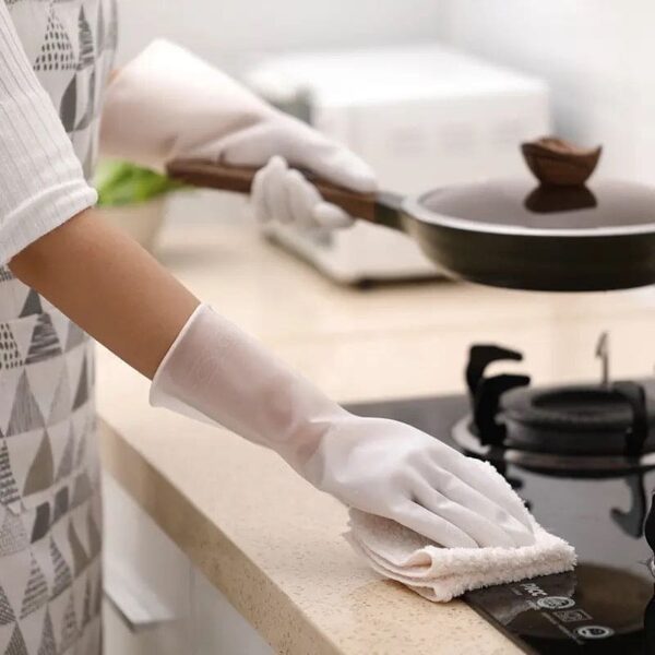 1 Pair Silicone Cleaning Gloves - Image 4