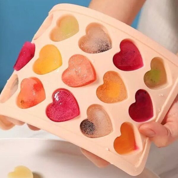 10 Grid Silicone Ice Cube Tray - Image 2