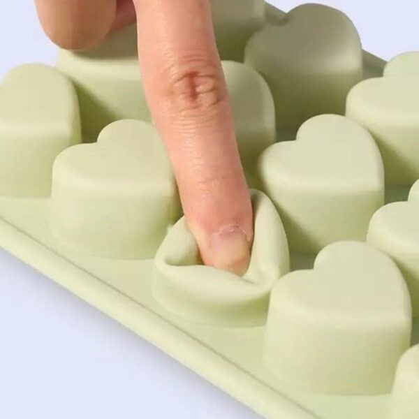 10 Grid Silicone Ice Cube Tray - Image 3