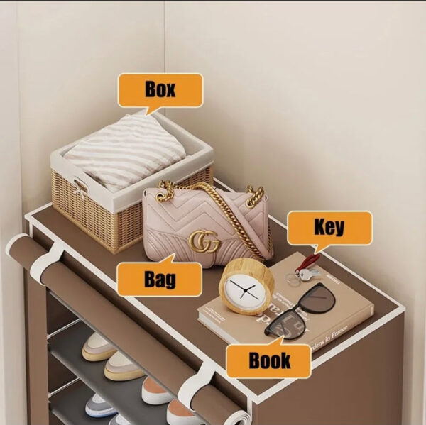 10 Layer Shoe Storage Rack - Image 2