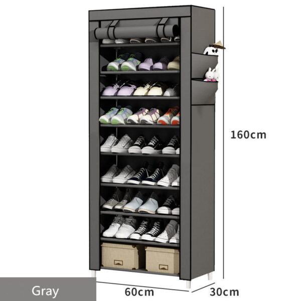 10 Layer Shoe Storage Rack - Image 3