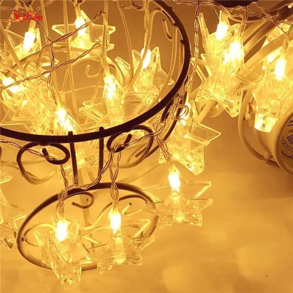 10 Pcs Led Photo Clip String Lights - Image 3