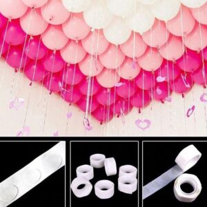 100pcs Balloons Glue Tape