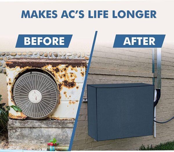 Adjustable Dust Proof Printed AC Cover - Image 3