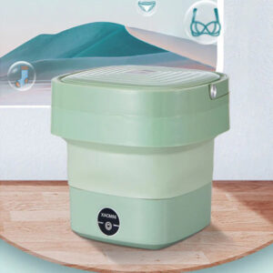 1.8L Portable Mini Foldable Washing Machine with Spinner