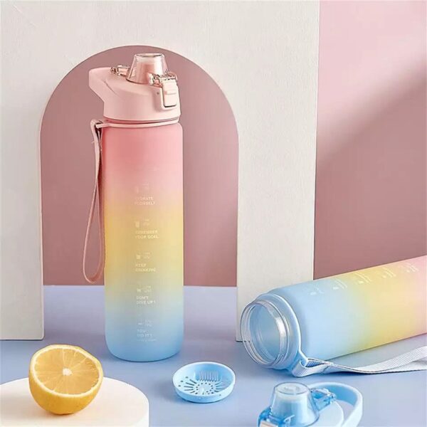 1L Fashion Large Capacity Sport Plastic Drinking Bottle