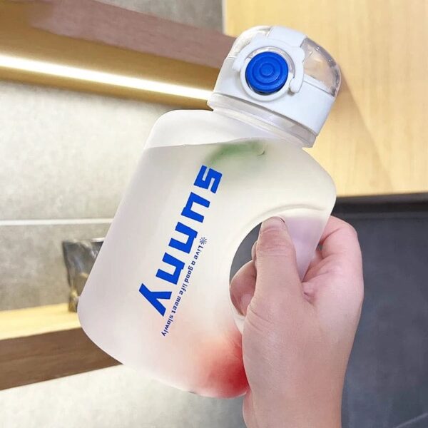 1L Sunny Water Bottle With Straw