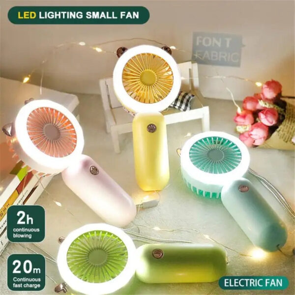 2 In 1 Fan With Led