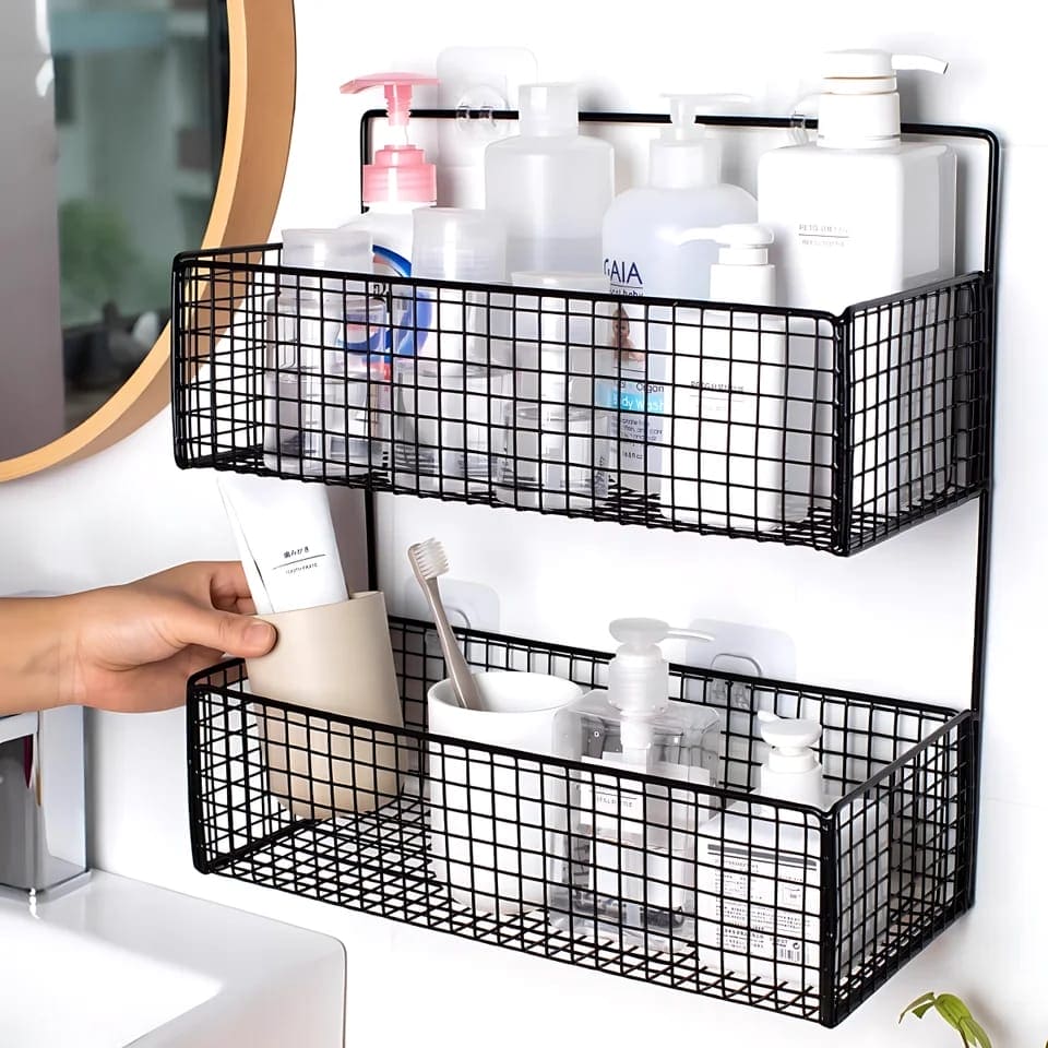 2 Layer Shelving Basket
