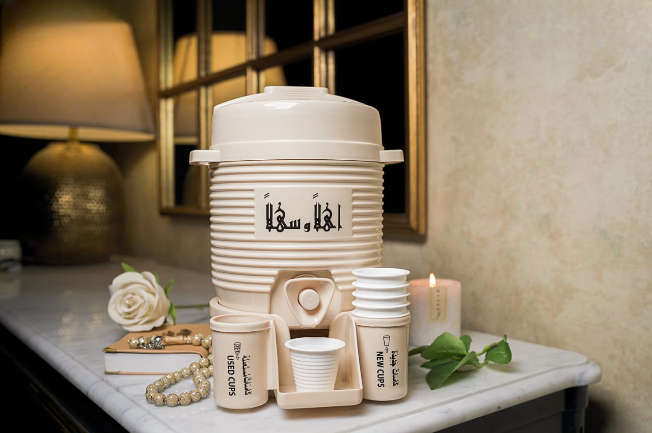 2 Litter Zamzam Water Cooler With Glass