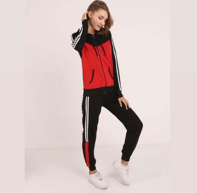 2 Pcs Women's Spring Autumn New Leisure Sweat Suits