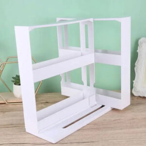 2 Tier Rotating Spice Storage Rack