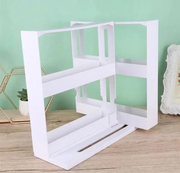 2 Tier Rotating Spice Storage Rack