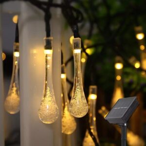 20 Bulbs Water Drop Fairy LED Lights