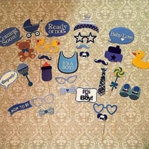 22 Pcs Photo Booth Props Boy Little Duck