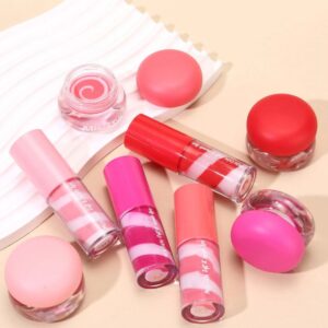 2Pcs Miss Lara Lip Gloss and Lip Balm Set