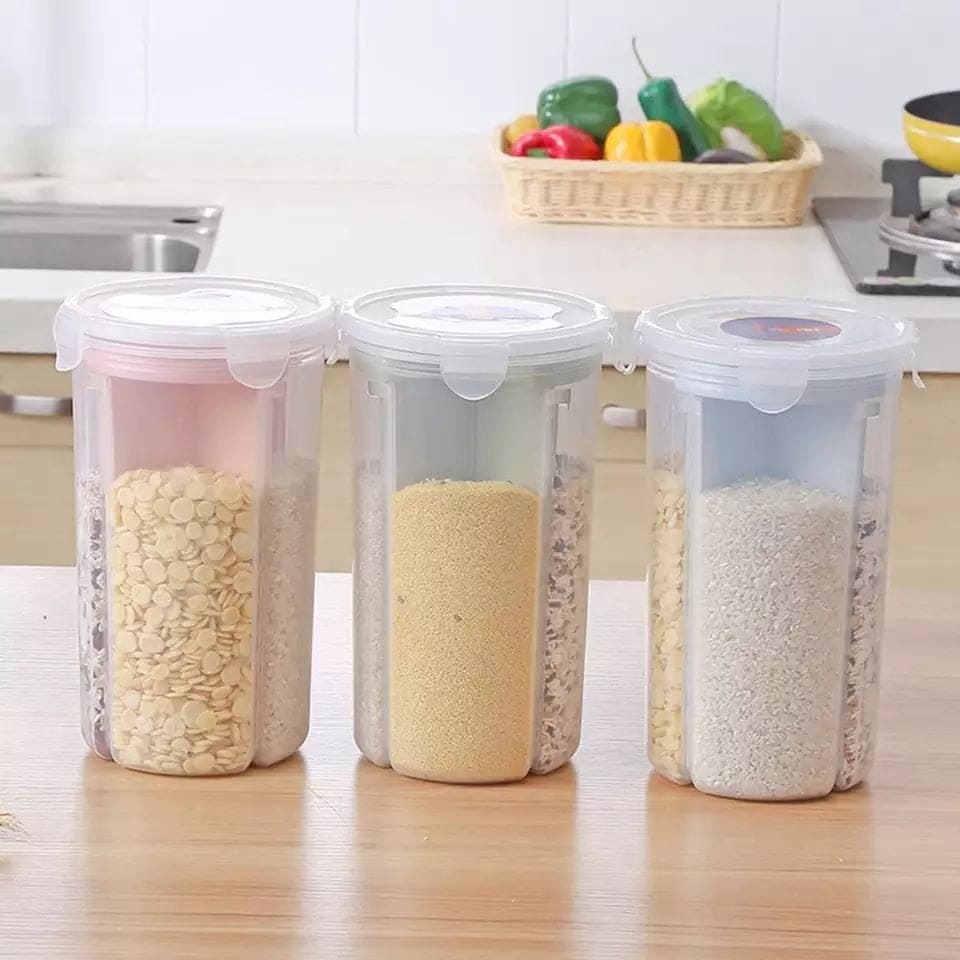 3 Compartment Food Preservation Plastic Container