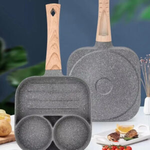 3 Compartment Frying Pot Pan