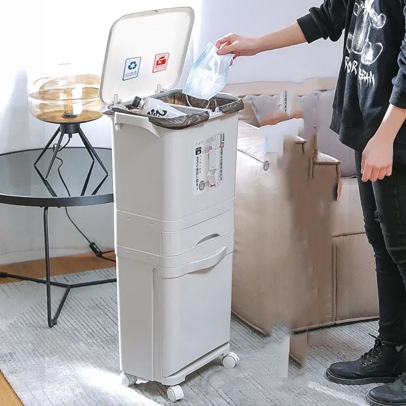 3 Layer Trash Bin