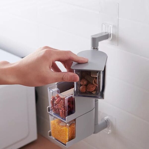 360? Degree Rotating Spice Box