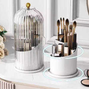 360 Rotating Makeup Brush Holder