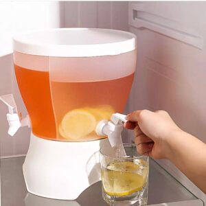 3.75L Food Grade 3 Compartment Plastic Refrigerator Beverages Dispenser