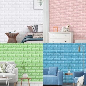 3D Brick Wall Stickers Wall Paper