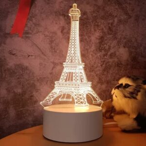 3D Eiffel Towel Lamp