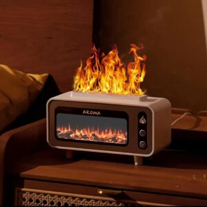 3D Fireplace Aroma Diffuser