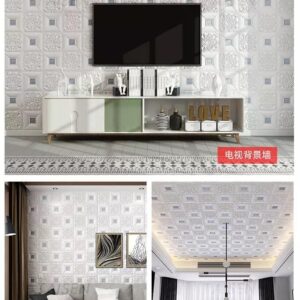 3D Self Adhesive Roof Wallpaper