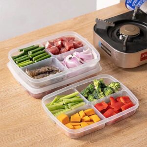 4 Grid Plastic Becon Box