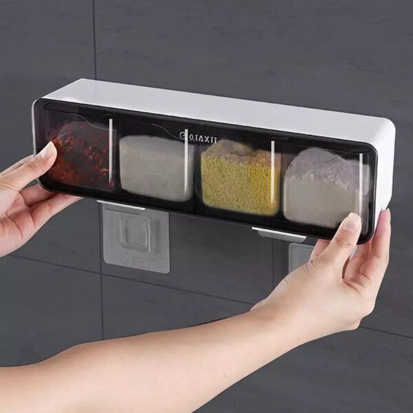 4 Grid Spice Rack