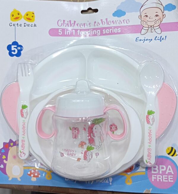 5 In 1 Tableware Baby Feeding Series