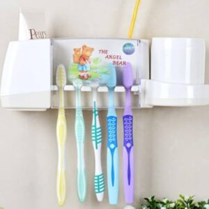 5 Solt Toothbrush Holder Storage Box