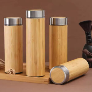 600ml Bamboo Shell Water Bottle