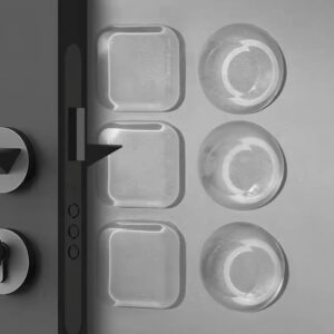 6Pcs Silicone Door Mute Stickers