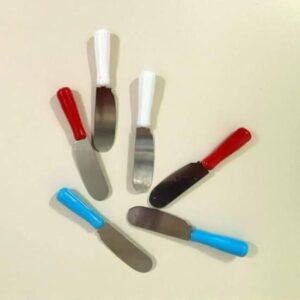 6pcs Butter Knife With Plastic Handle