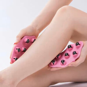 7 Ball Palm Shaped Hand Held Massager
