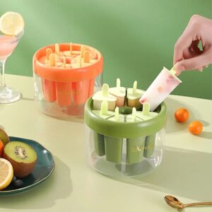 8 Cell Ice Cream Molds