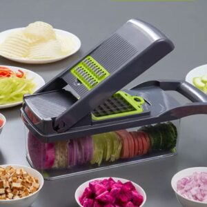8 In 1 Vegetable Slicer With Container