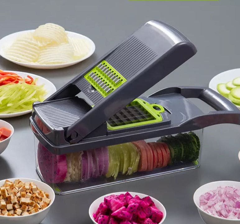8 In 1 Vegetable Slicer With Container
