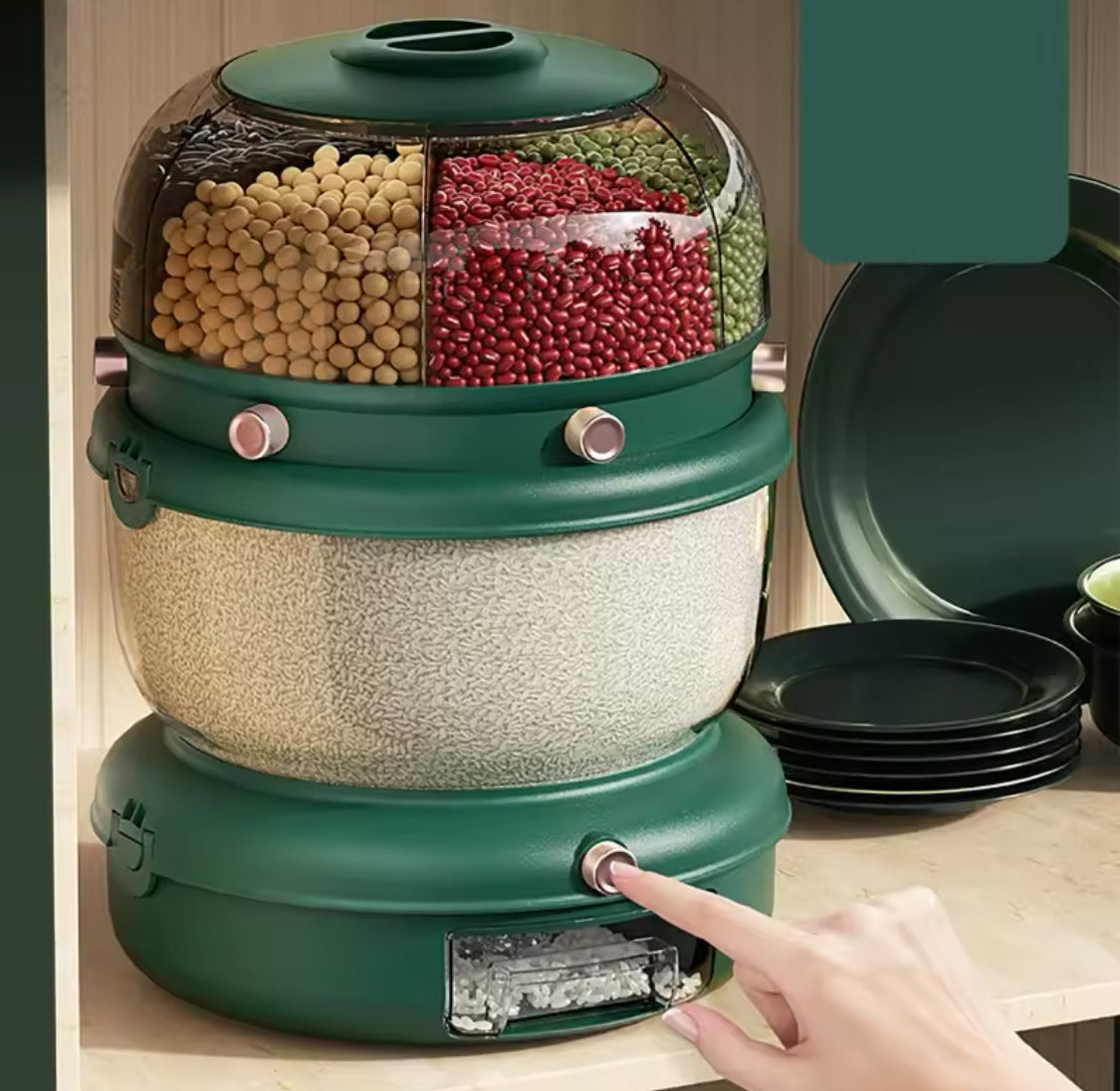 9KG Rotating Sealed Storage Box