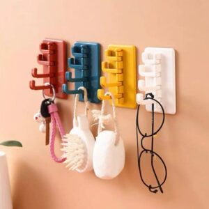 ABS Wall Hooks Storage Rack