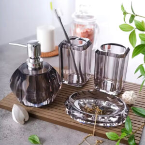 Acrylic Bathroom Set