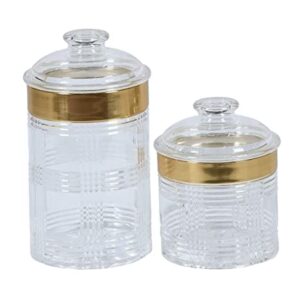 Acrylic Elegant Round Storage Jar