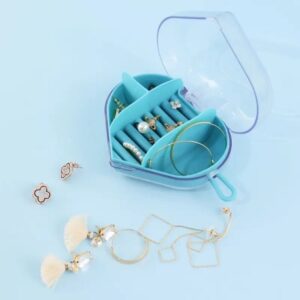 Acrylic Heart Shape Jewelry Organizer